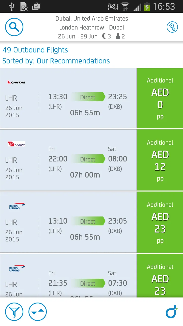 dnata Travel Holidays & Hotels | Indus Appstore | Screenshot