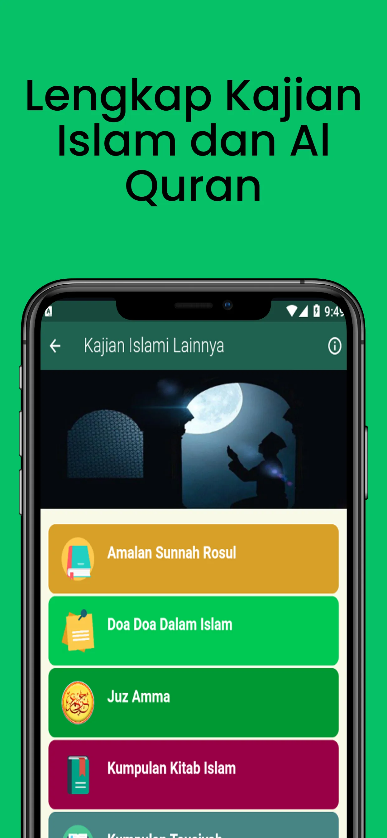 Kumpulan Hadist Shahih Lengkap | Indus Appstore | Screenshot