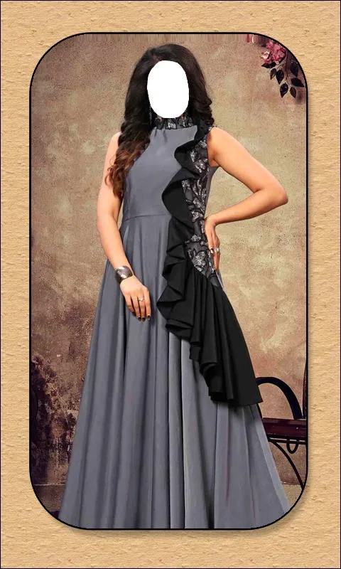 Women Gown Dress Photo Suit | Indus Appstore | Screenshot