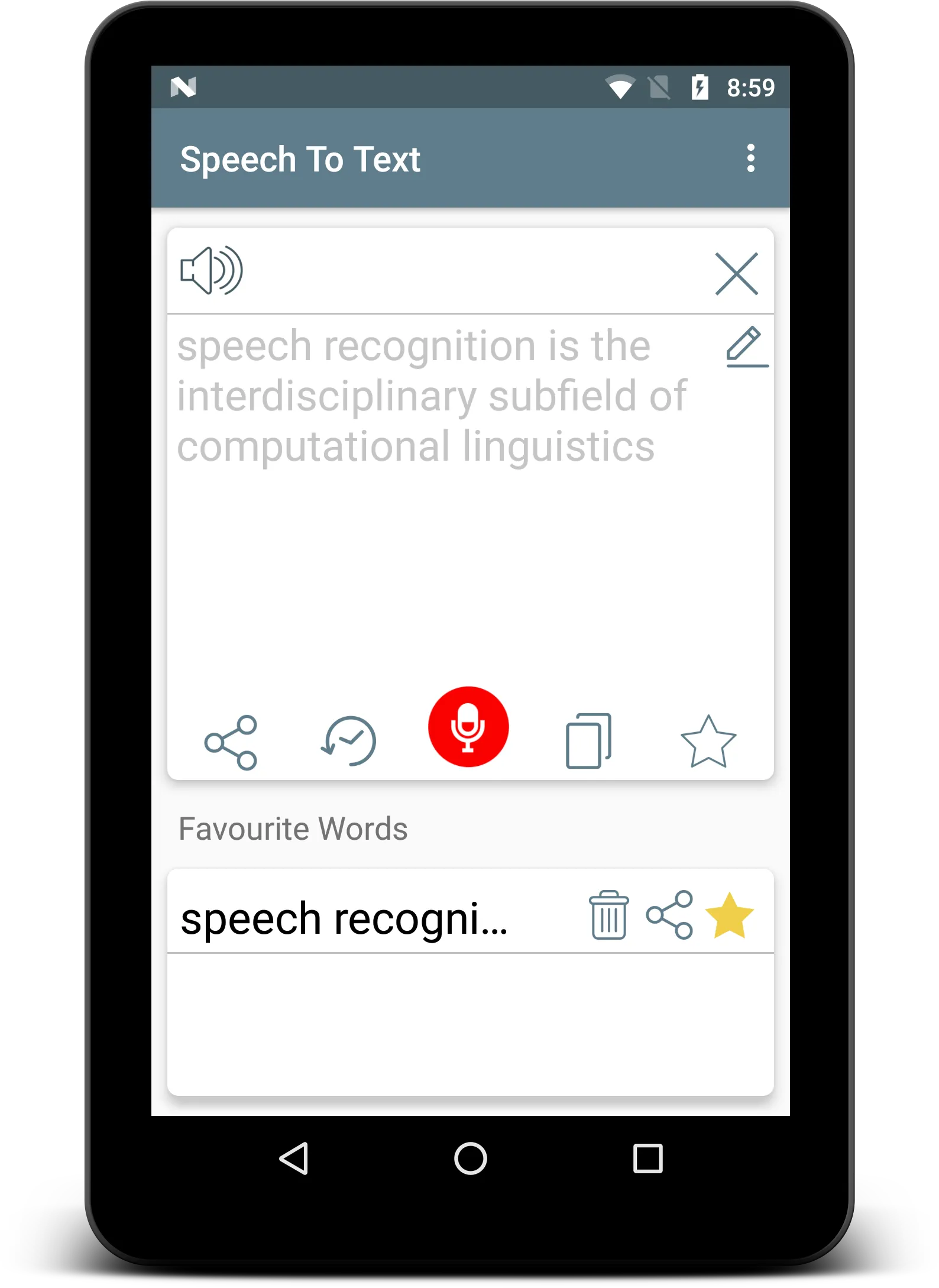 Speech to Text | Indus Appstore | Screenshot