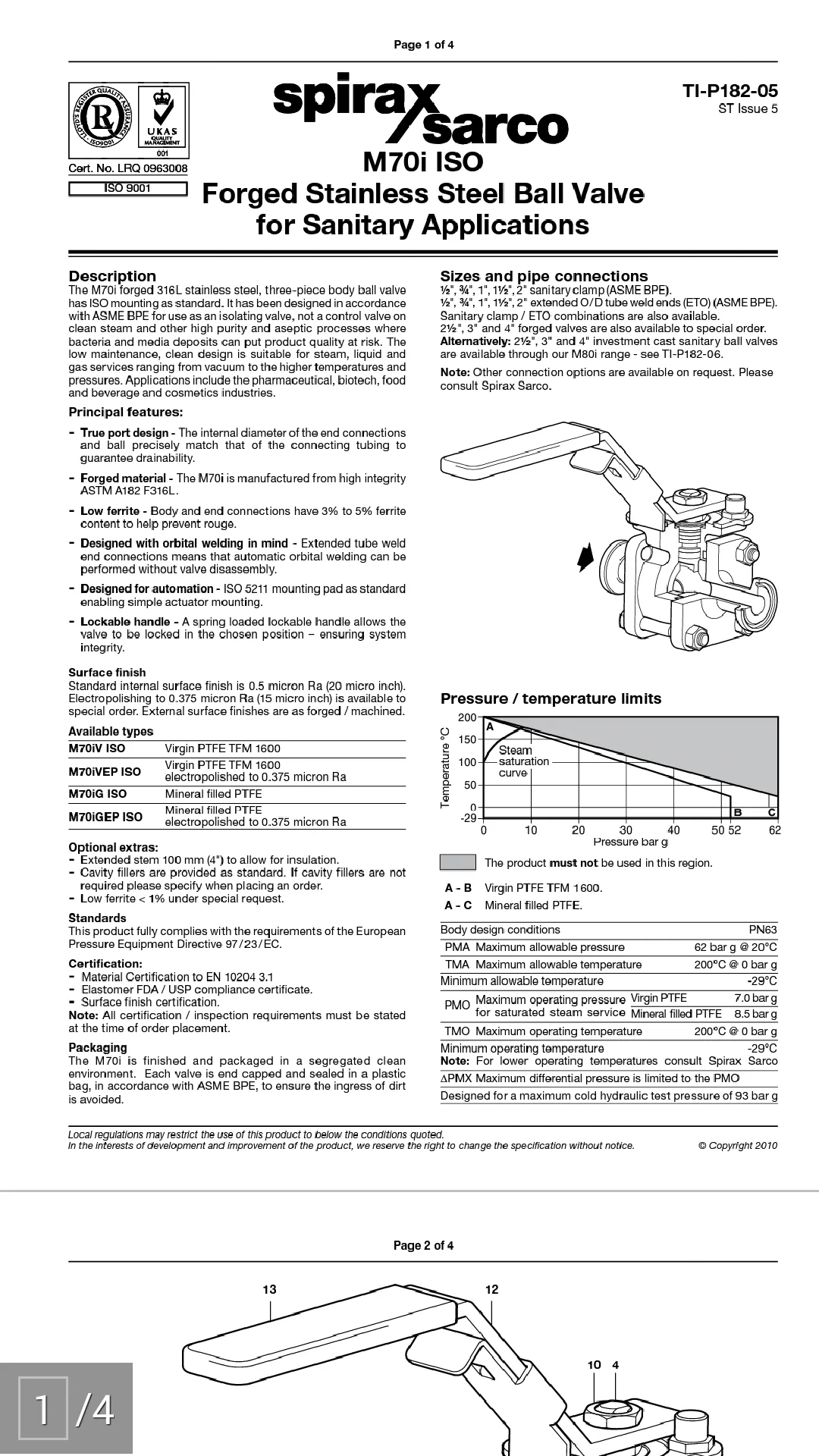 Spirax Sarco Ball Valves | Indus Appstore | Screenshot