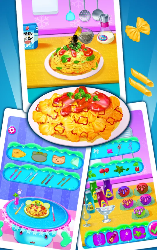 Cooking Pasta In Kitchen | Indus Appstore | Screenshot