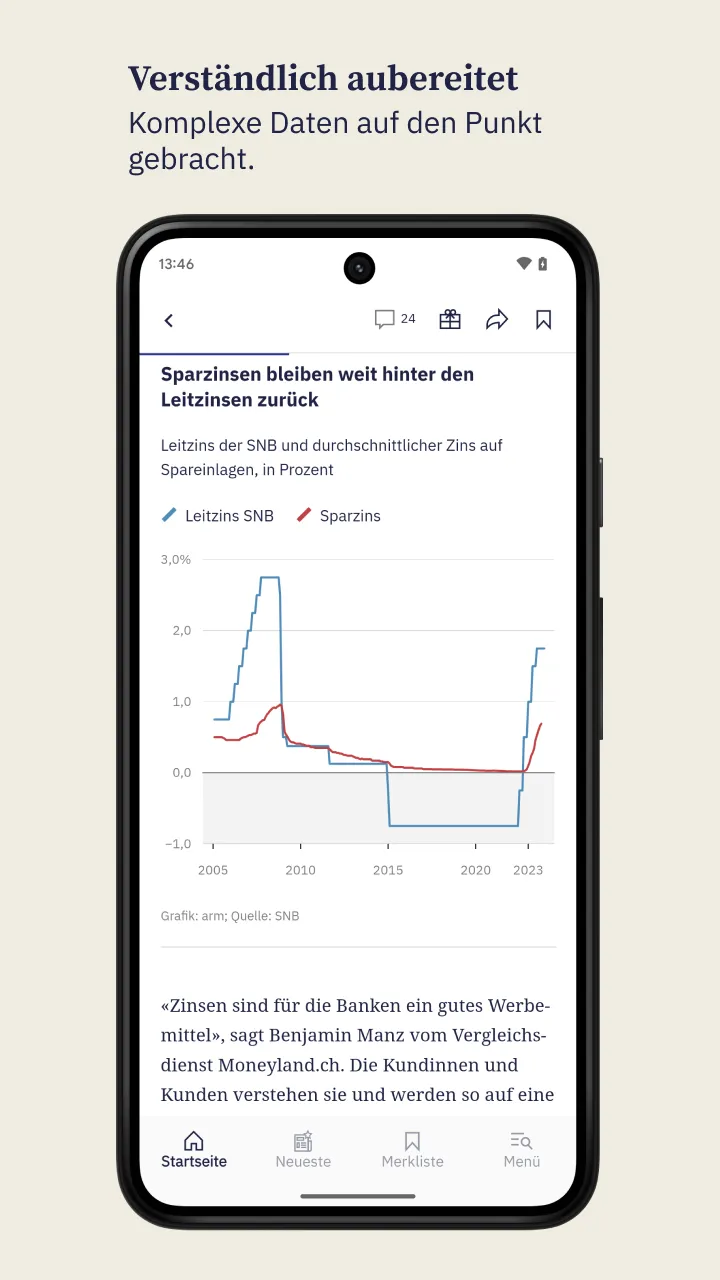 Zürichsee-Zeitung - News | Indus Appstore | Screenshot