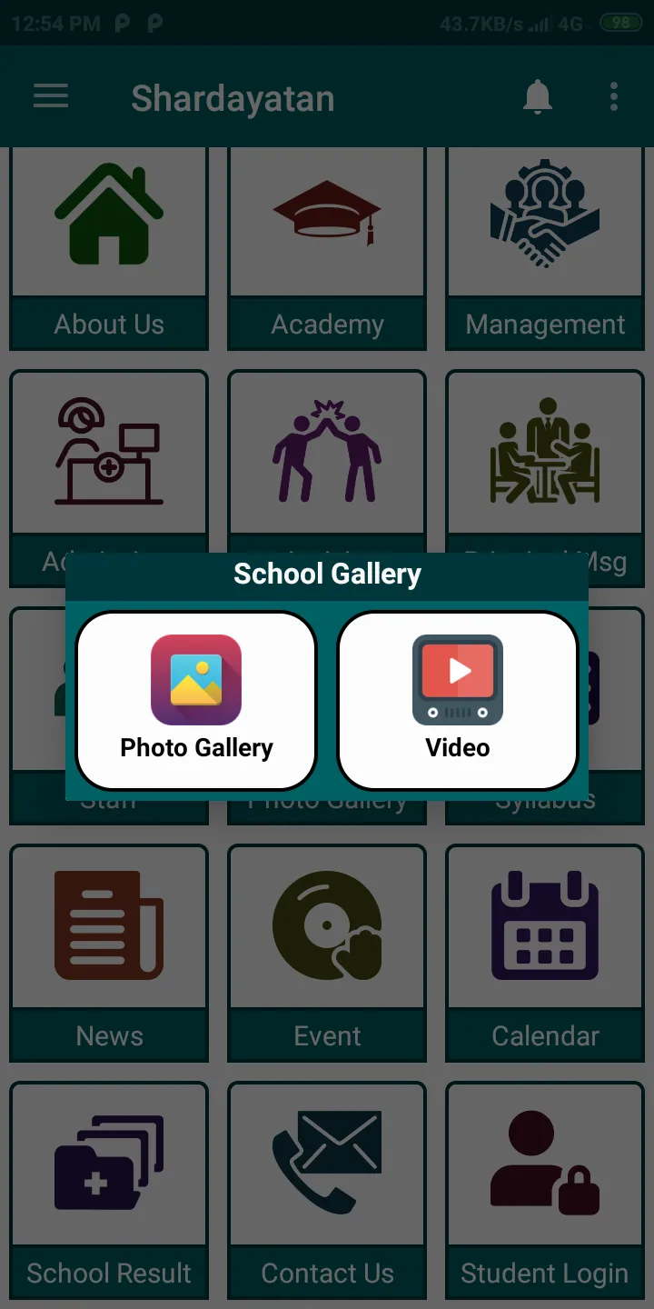 SHARDAYATAN SCHOOL | Indus Appstore | Screenshot