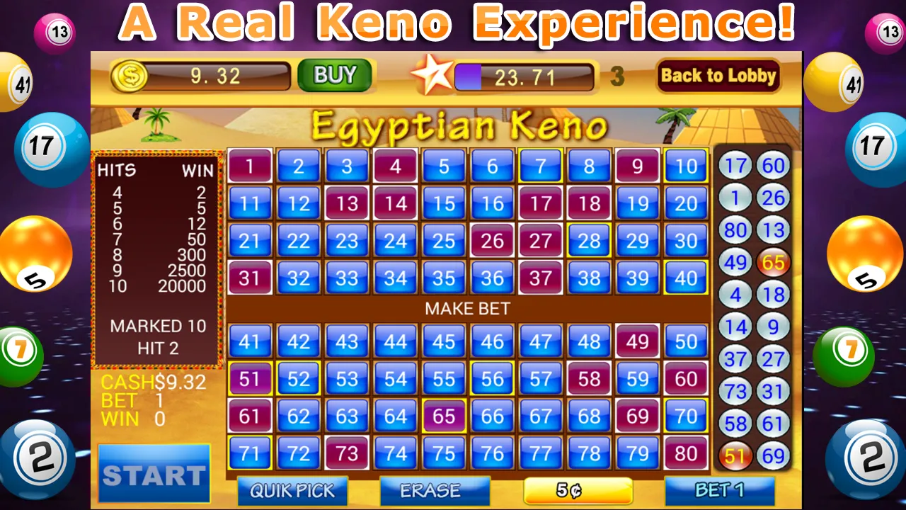 Lucky Keno- Casino Bonus Games | Indus Appstore | Screenshot