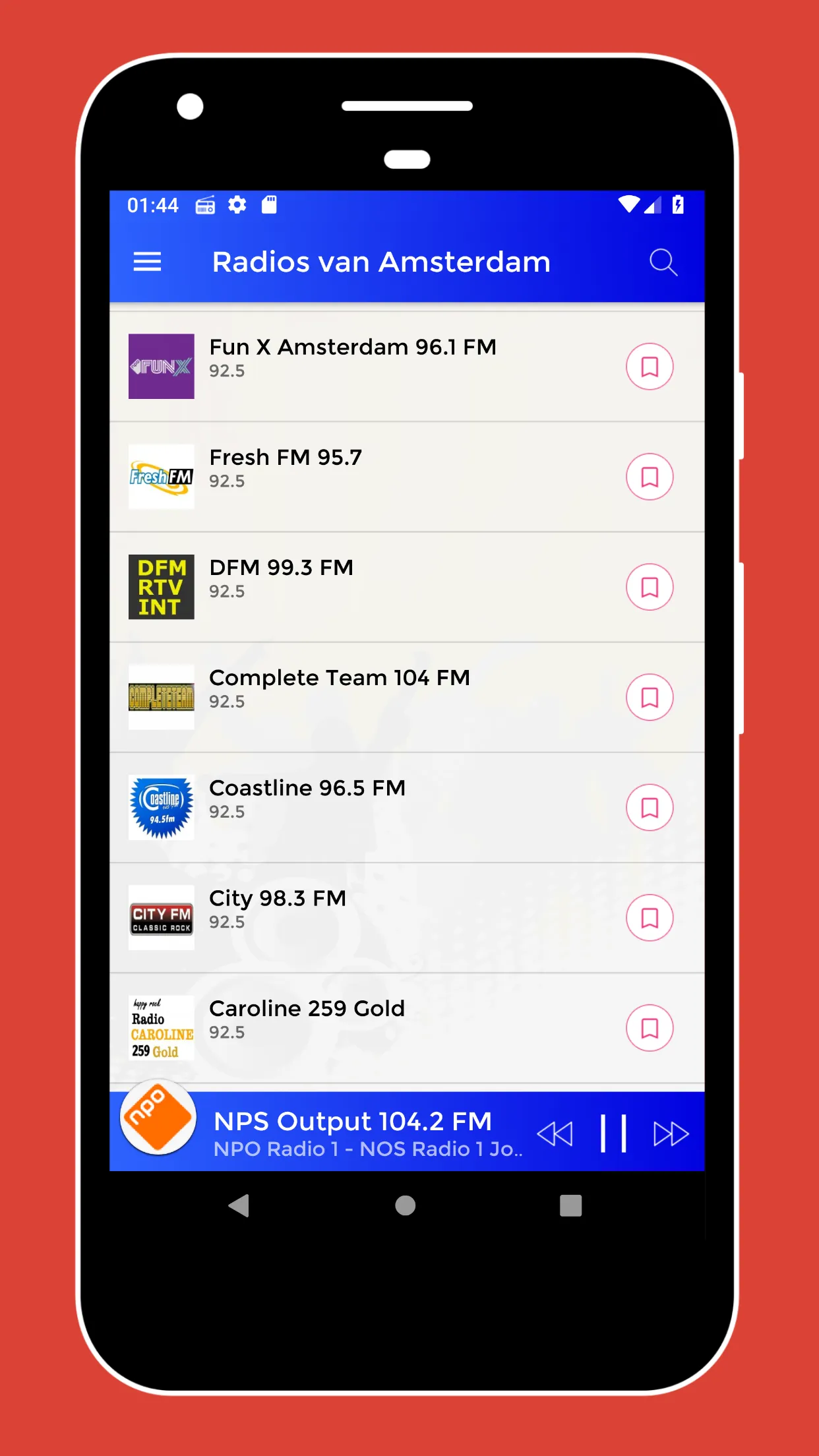 Radio Netherlands – FM Radio | Indus Appstore | Screenshot