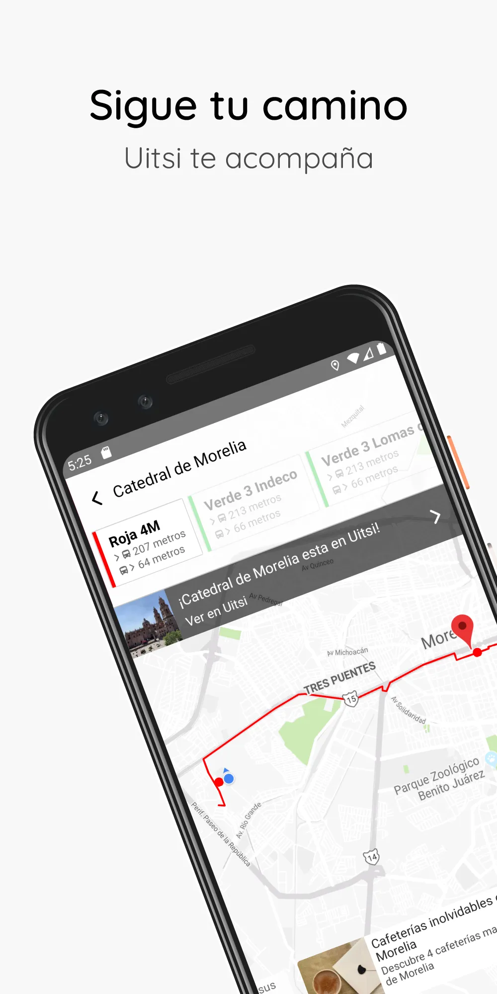 Uitsi Transporte Morelia | Indus Appstore | Screenshot