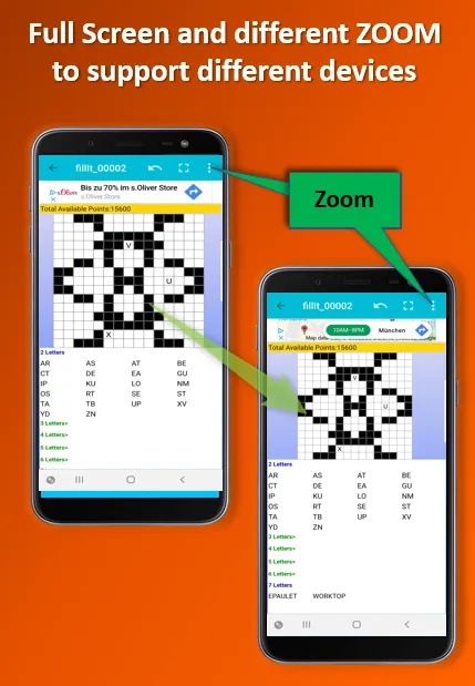 Fill it ins crossword puzzles | Indus Appstore | Screenshot