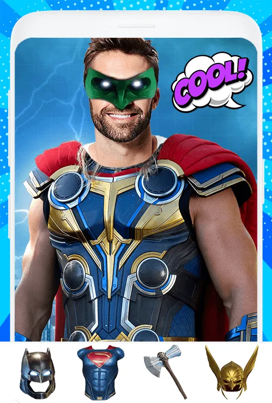 Superhero photo editor | Indus Appstore | Screenshot