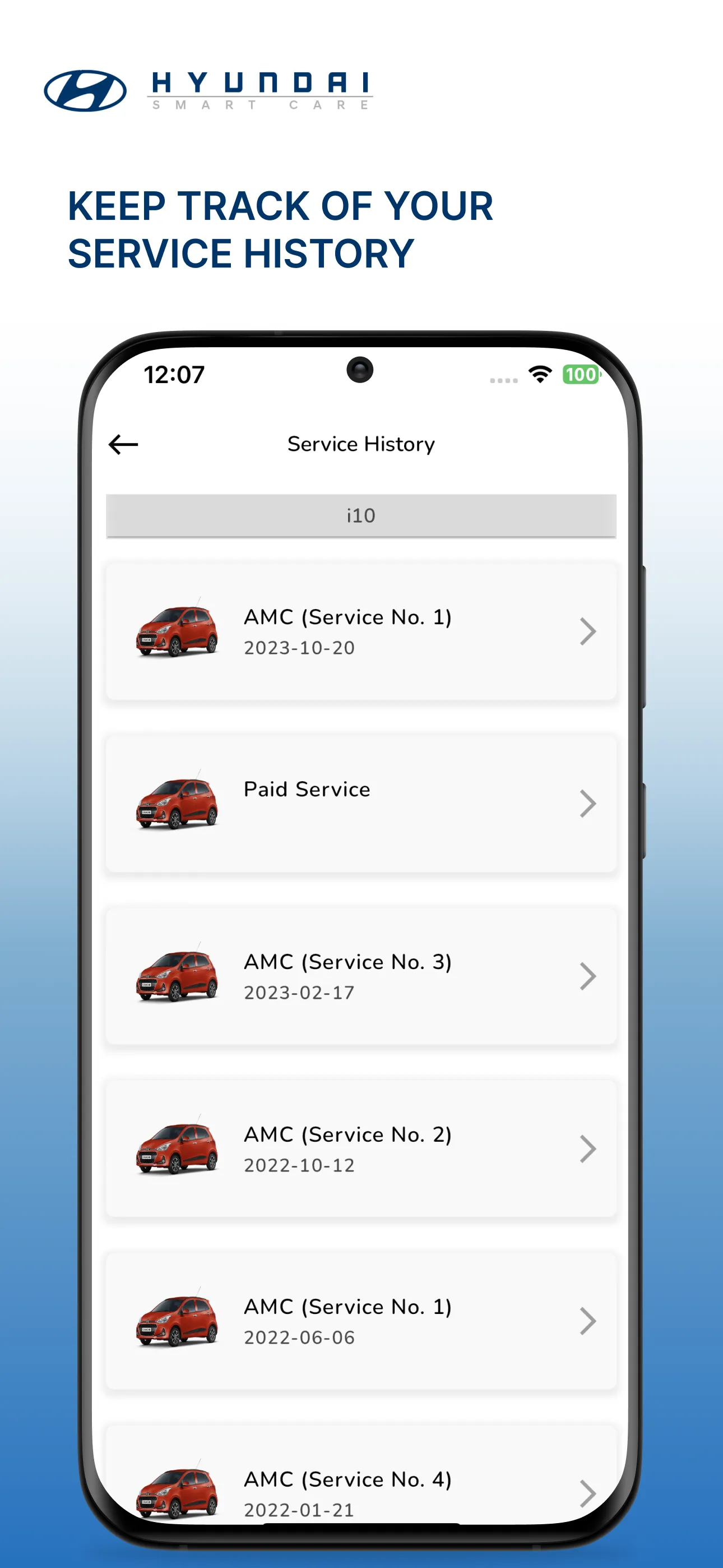 Hyundai Smart Care | Indus Appstore | Screenshot