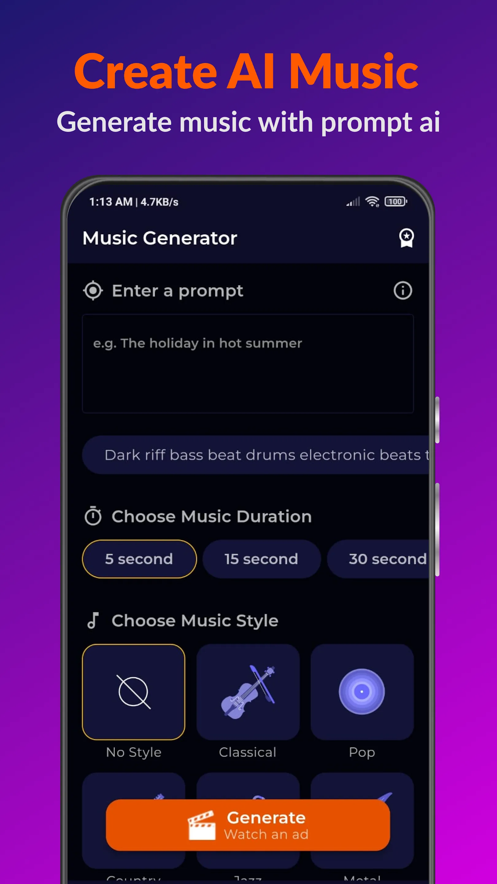 Songify - AI Music & AI Cover | Indus Appstore | Screenshot