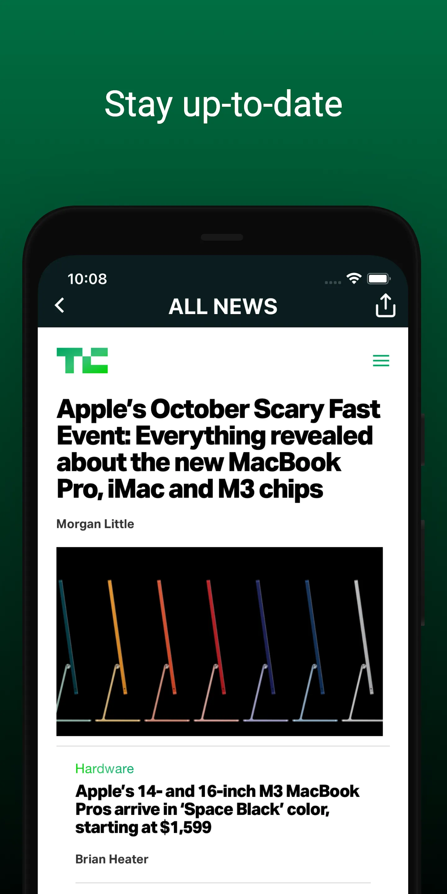 TechCrunch News Reader | Indus Appstore | Screenshot