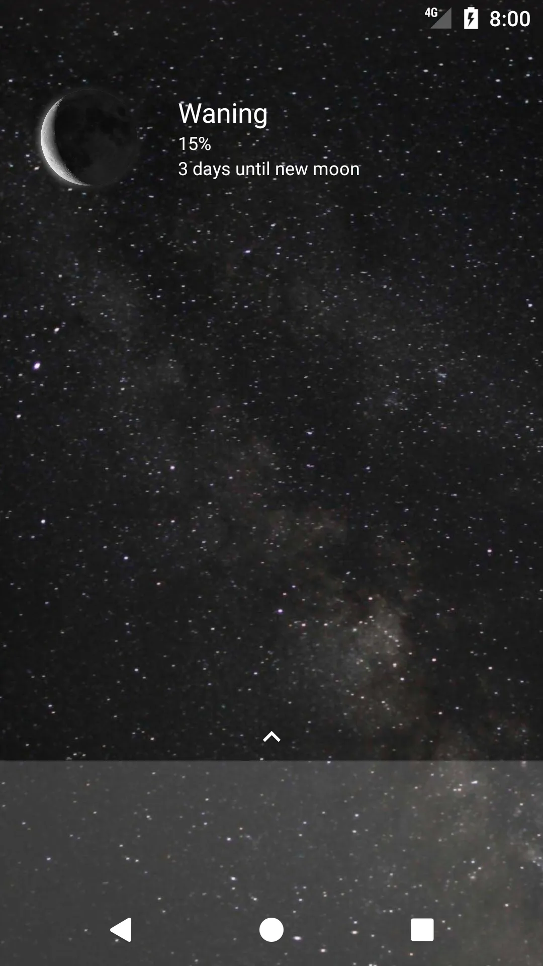 MOON - Current Moon Phase | Indus Appstore | Screenshot