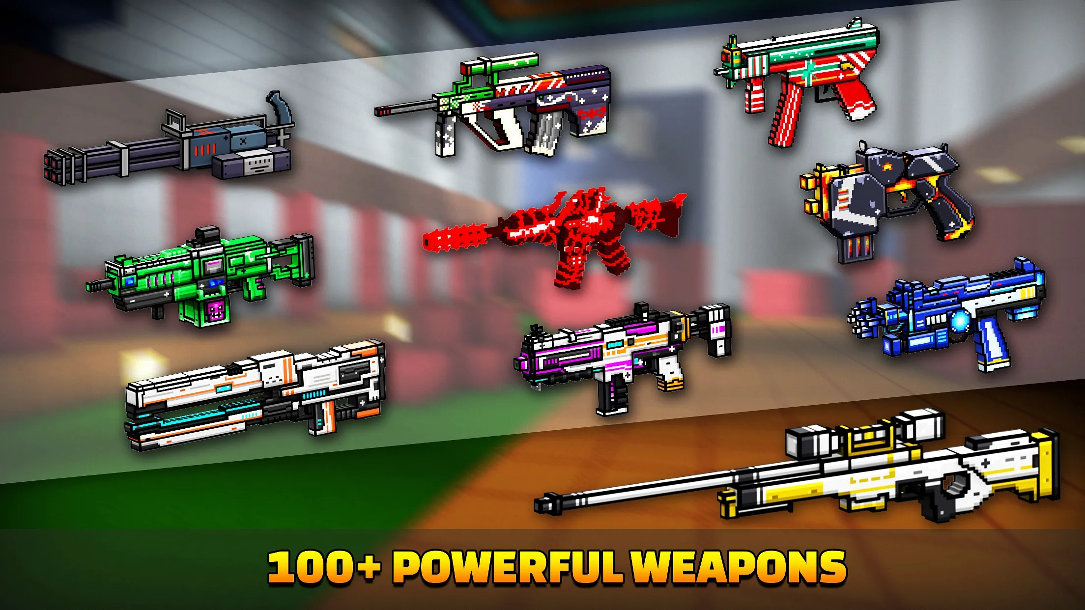 Cops N Robbers:Pixel Craft Gun | Indus Appstore | Screenshot
