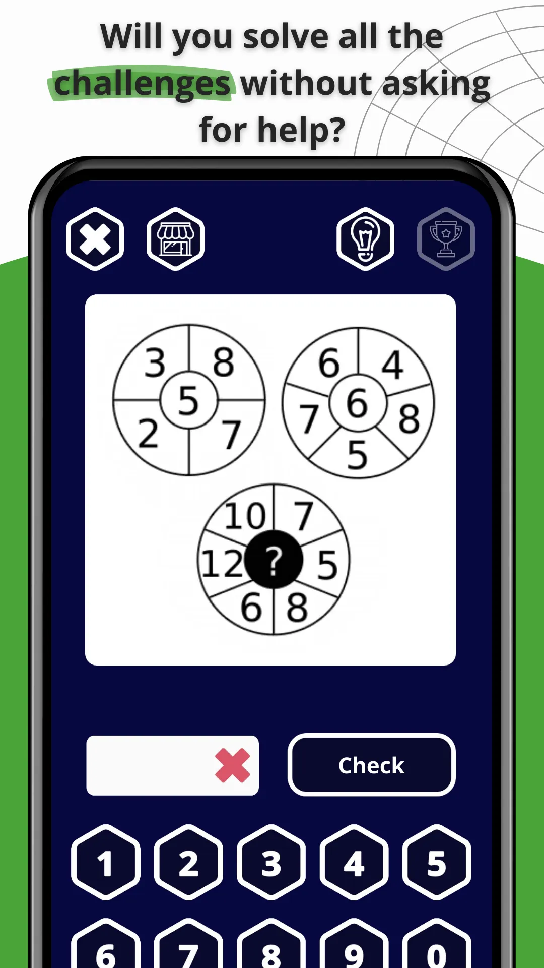 7 Riddles: IQ math logic games | Indus Appstore | Screenshot