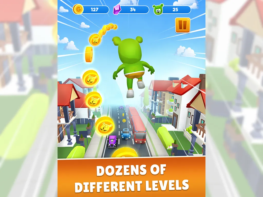 Gummy Bear Run: Running Games | Indus Appstore | Screenshot