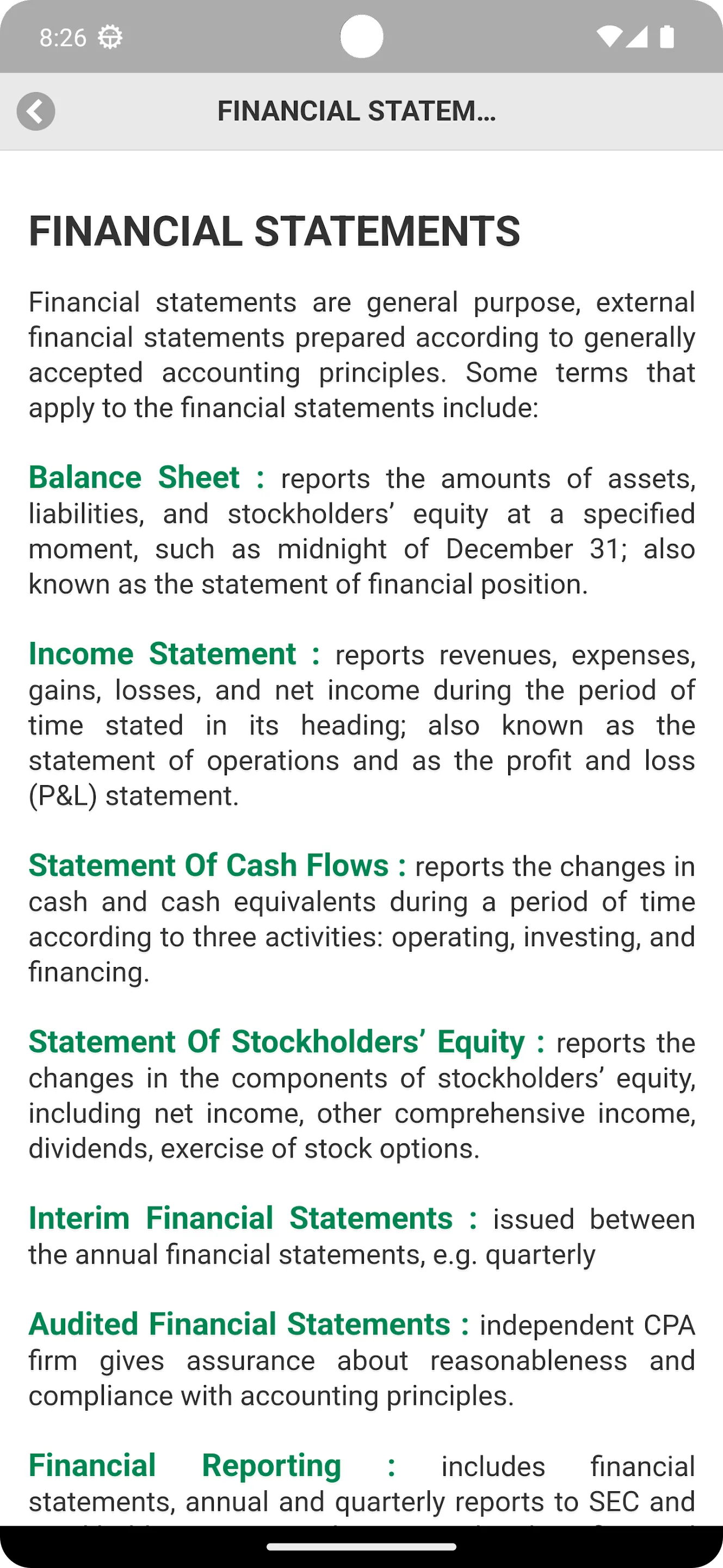 Basic Accounting | Indus Appstore | Screenshot