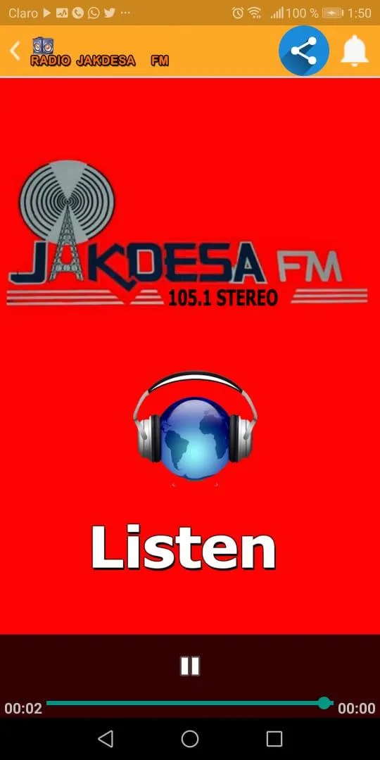 Radio Jakdesa Fm | Indus Appstore | Screenshot