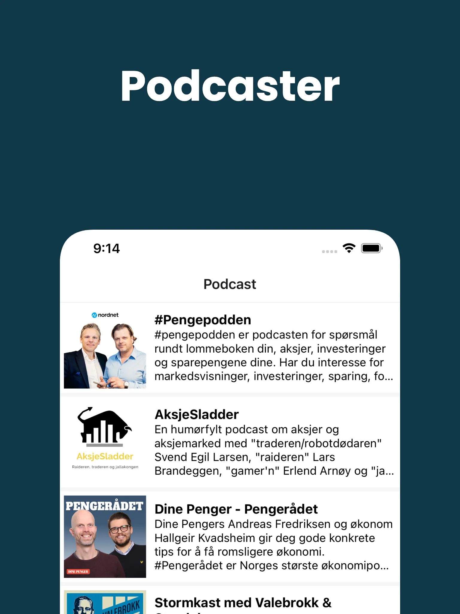 Aksjer - Børs og finans | Indus Appstore | Screenshot