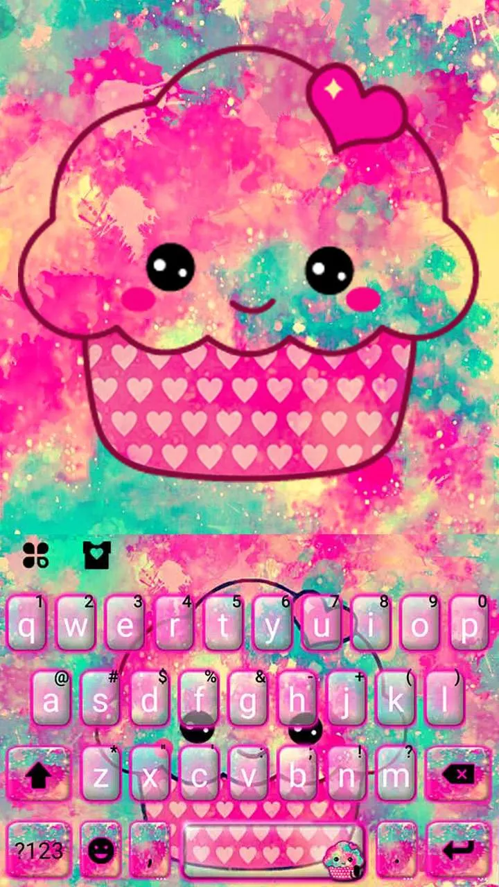 Tasty Cupcake Keyboard Theme | Indus Appstore | Screenshot