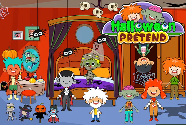 My Pretend Halloween Town | Indus Appstore | Screenshot