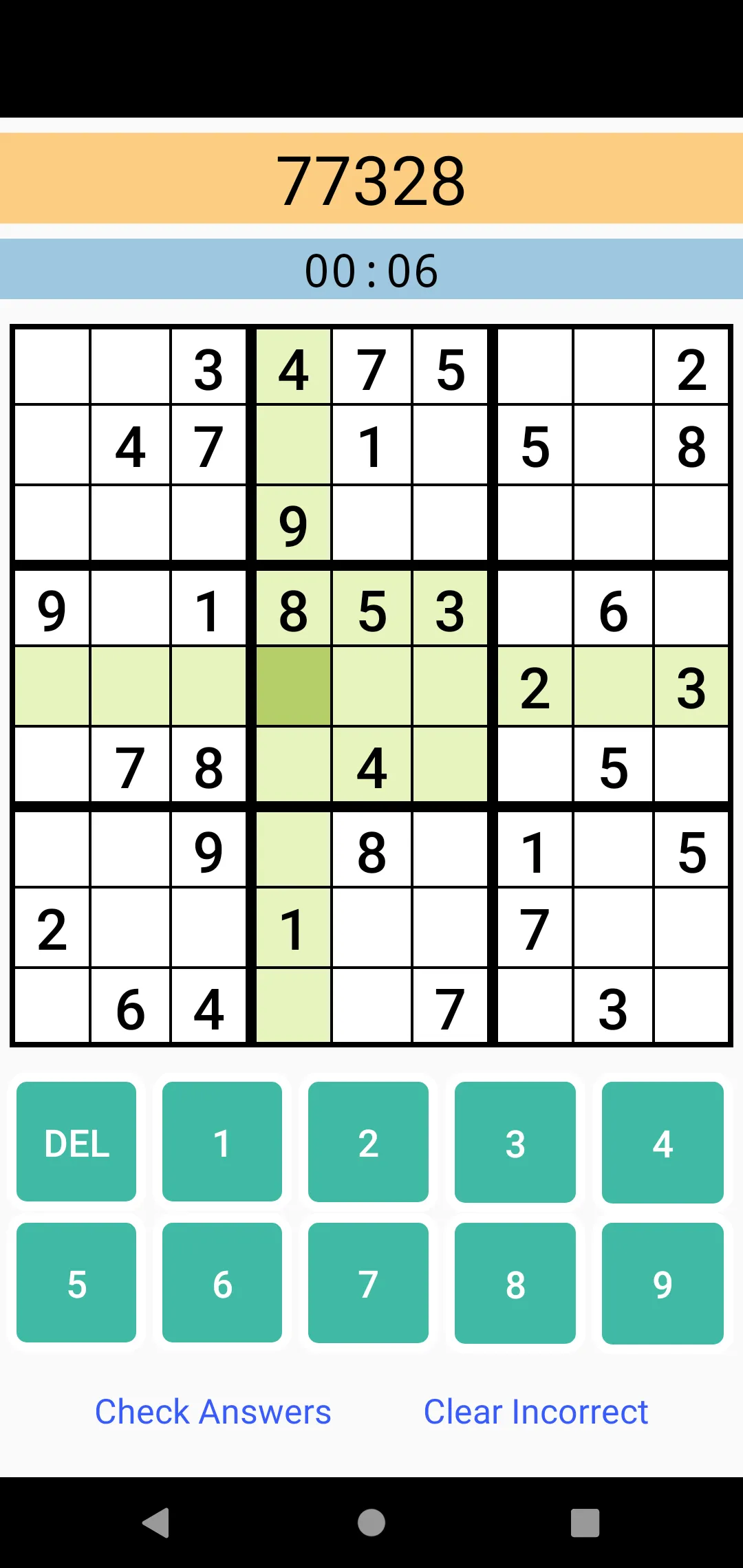 One Million Sudoku | Indus Appstore | Screenshot