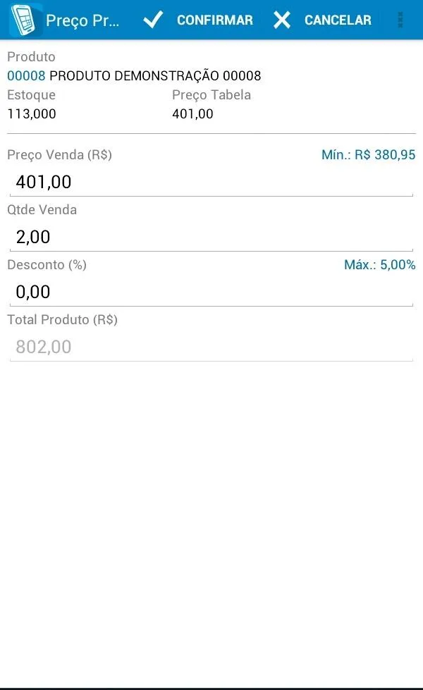 EMC Força de Venda | Indus Appstore | Screenshot