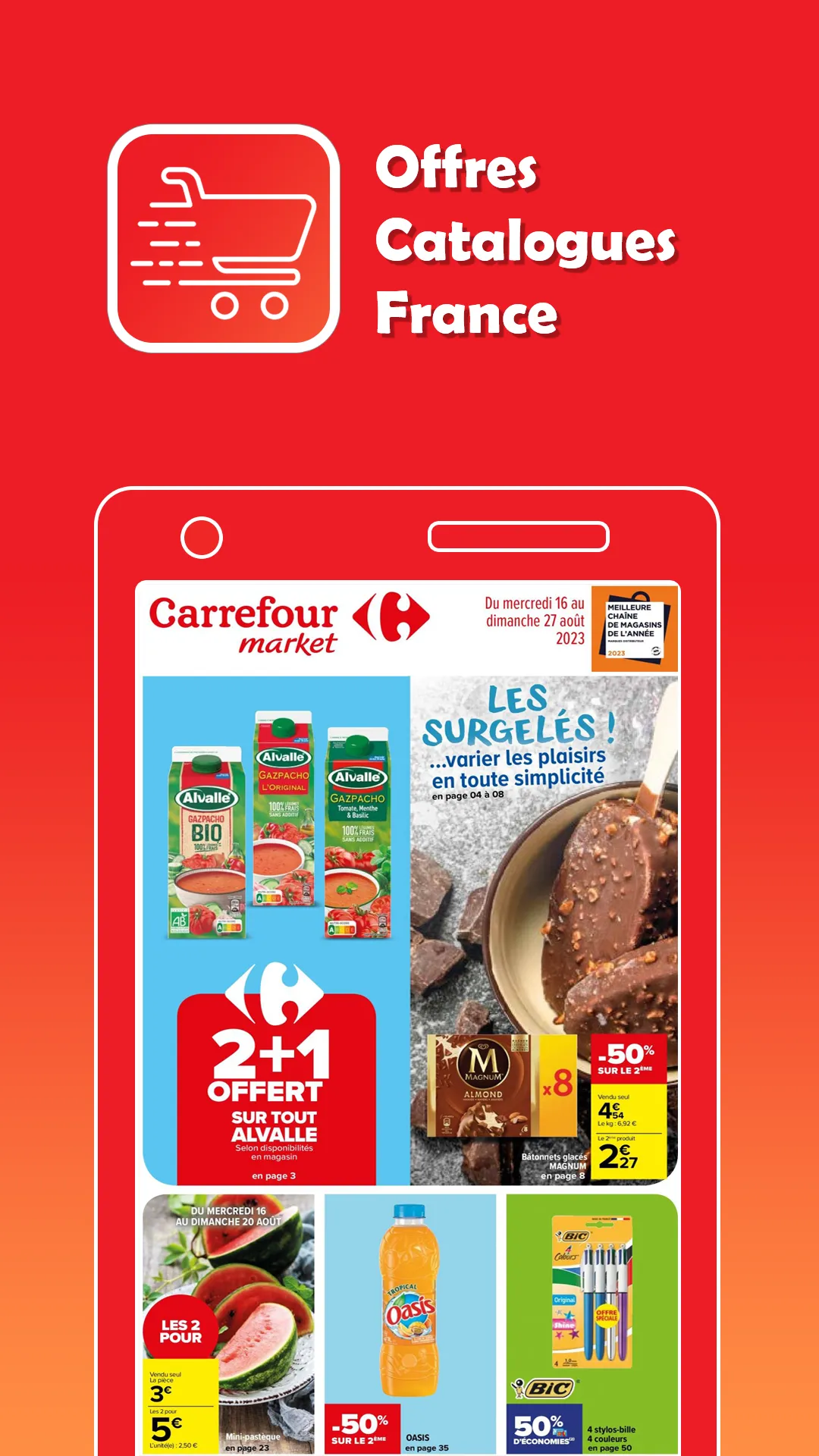 Offres & Catalogues France | Indus Appstore | Screenshot