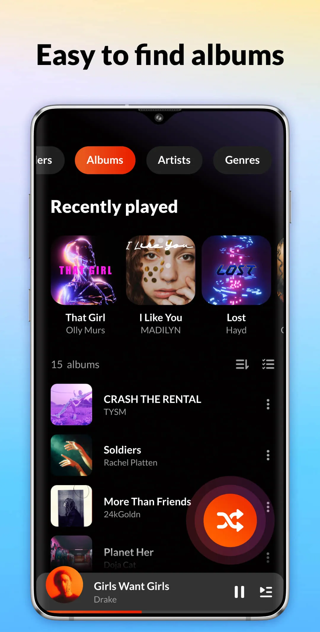 Music Player & MP3 - DDMusic | Indus Appstore | Screenshot