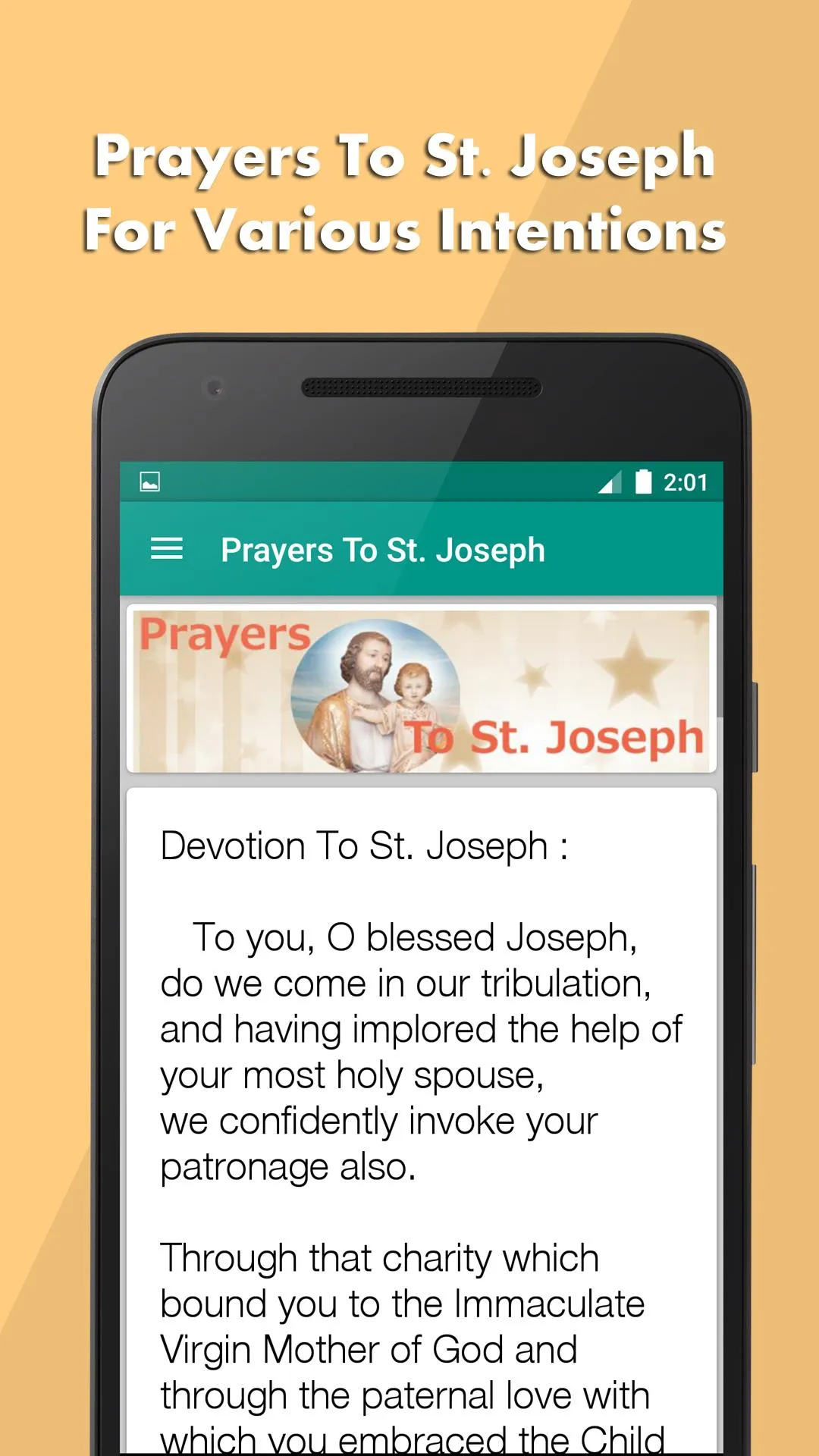 St. Joseph Novena Prayers | Indus Appstore | Screenshot