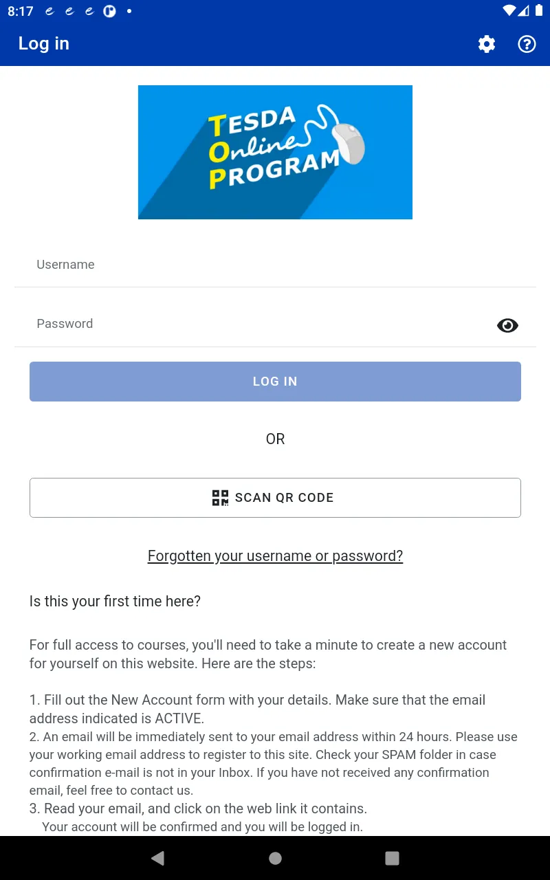 TESDA Online Program | Indus Appstore | Screenshot