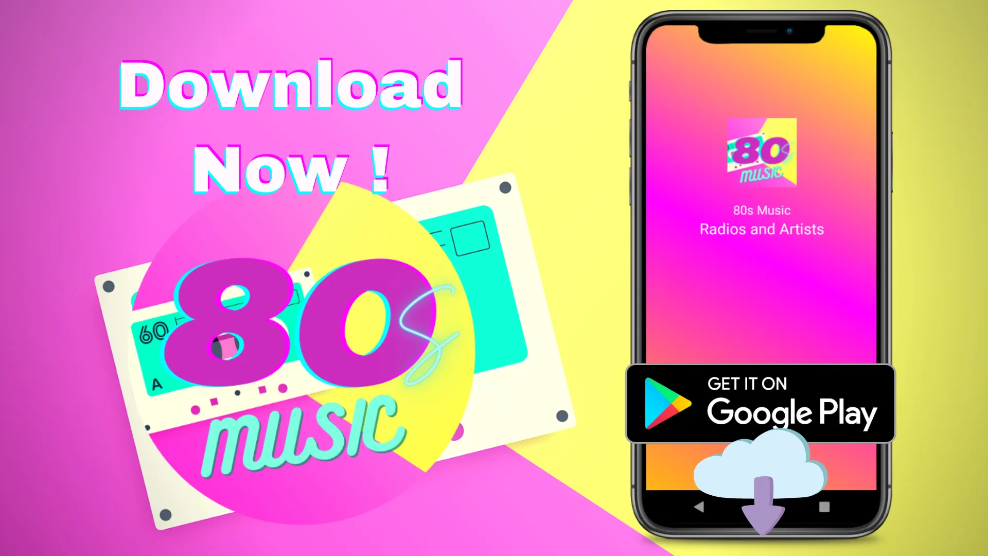 80s Music Hits Songs Radios | Indus Appstore | Screenshot