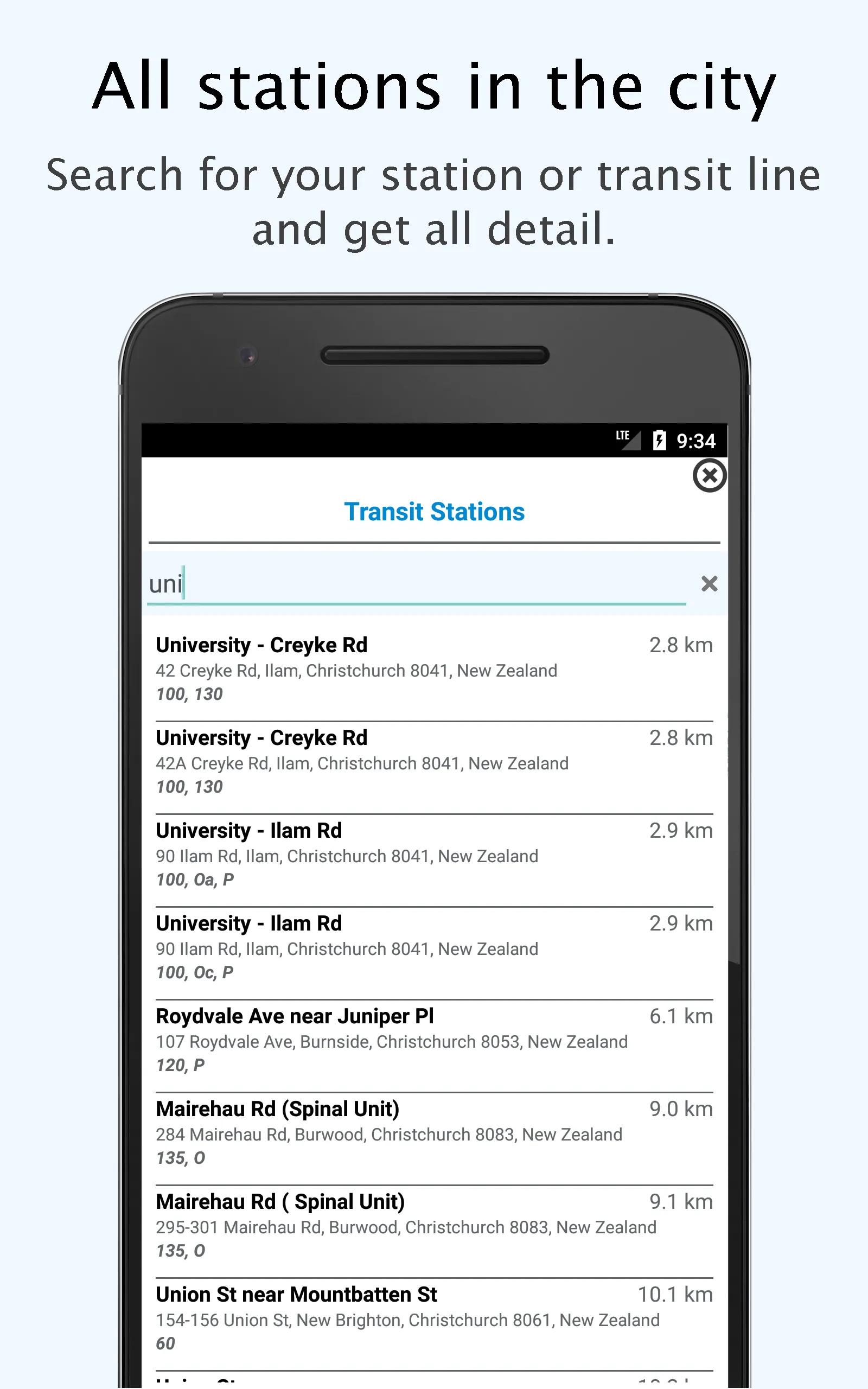 Christchurch Transit Metro Bus | Indus Appstore | Screenshot