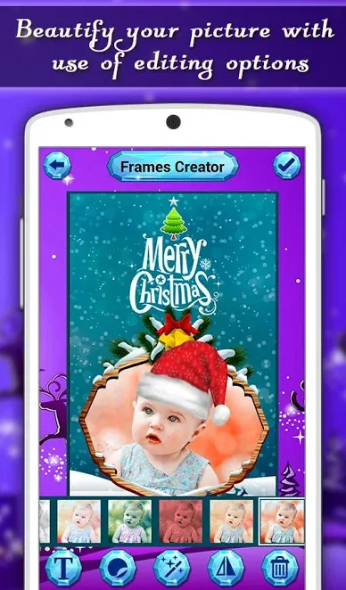 Christmas Photo Frames | Indus Appstore | Screenshot