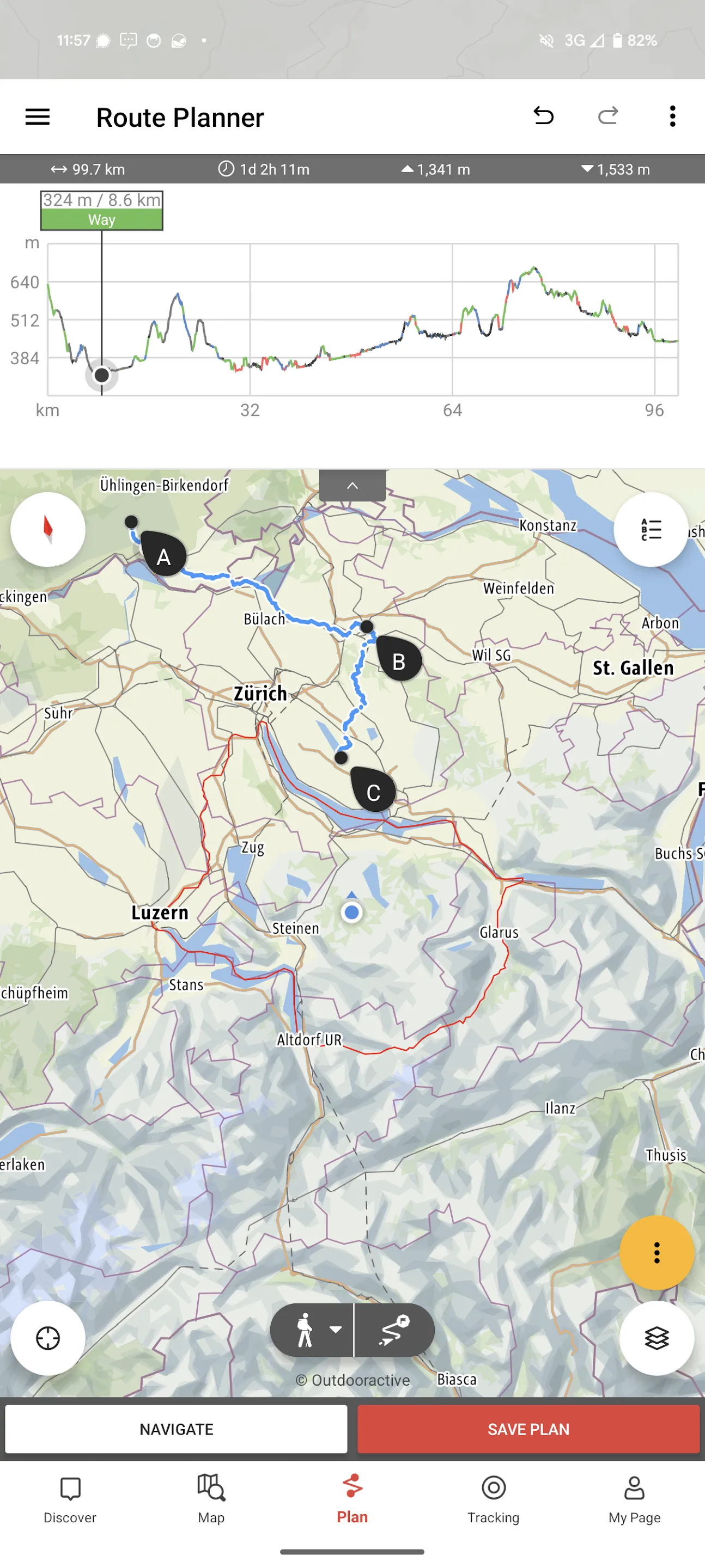 Outdoor Schwyz | Indus Appstore | Screenshot