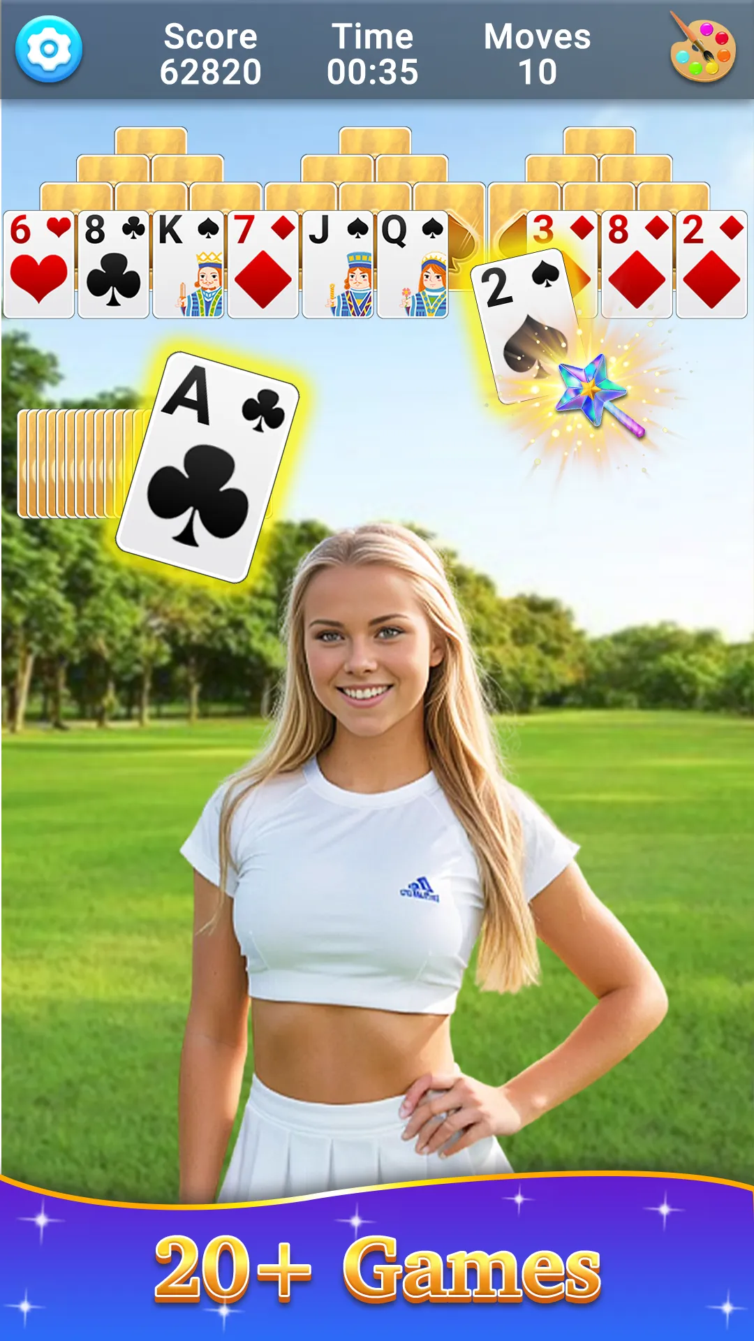 Solitaire Collection Girls | Indus Appstore | Screenshot