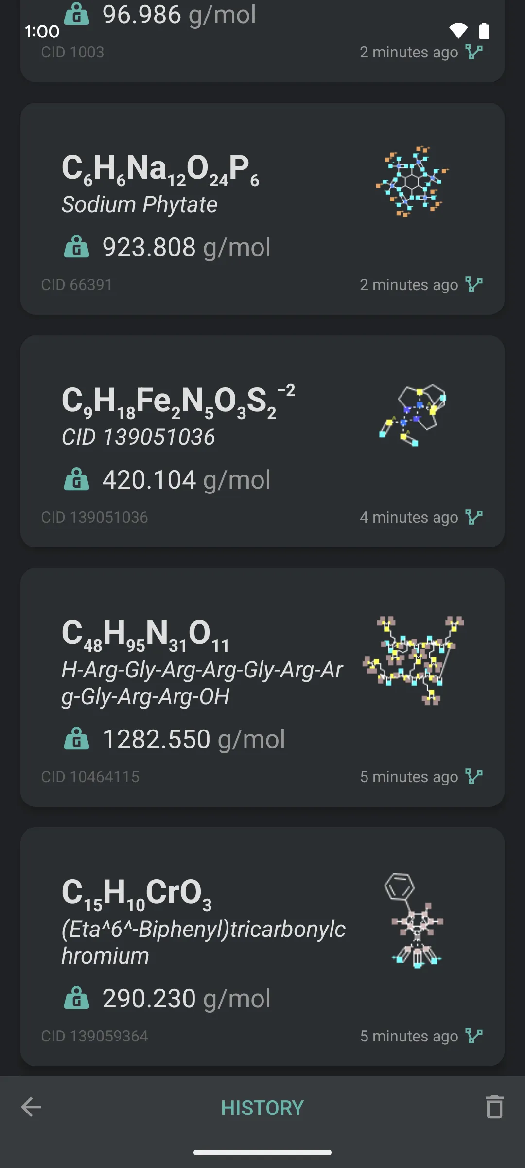 QuickChem: Chemistry Calc | Indus Appstore | Screenshot