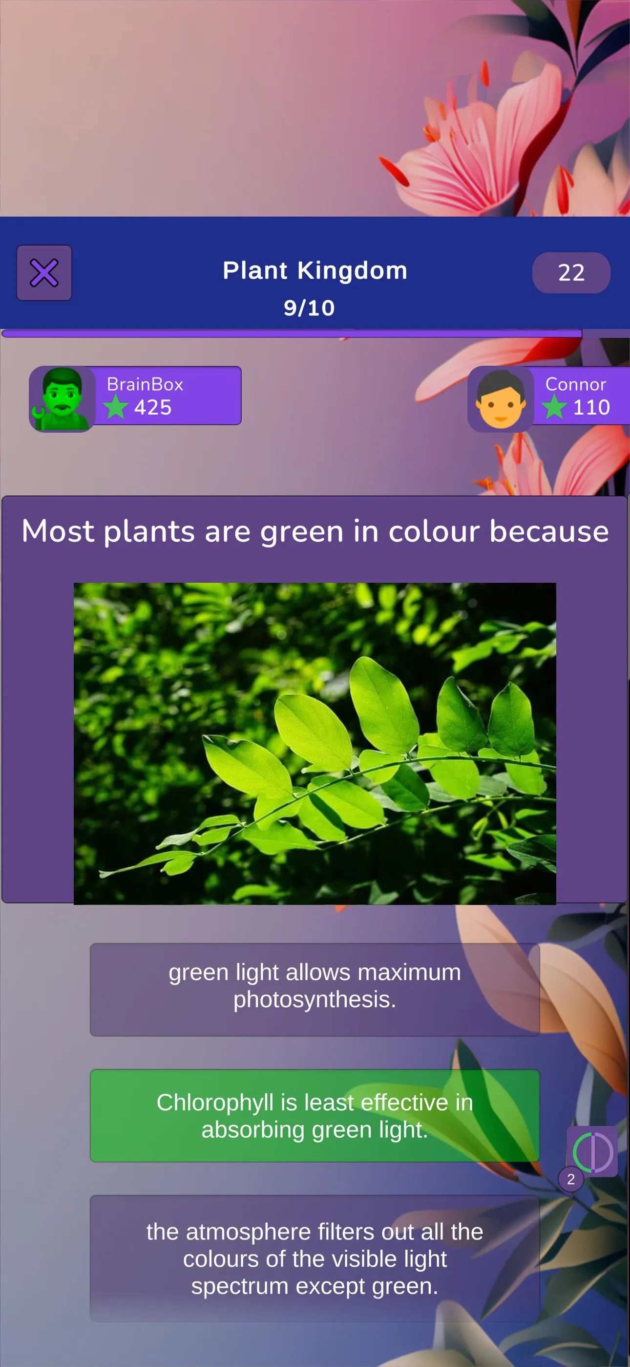 Botany Knowledge Quiz | Indus Appstore | Screenshot