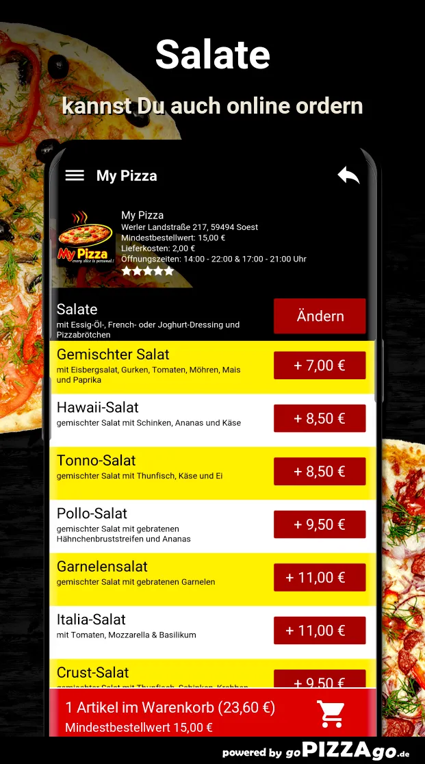 My Pizza Soest | Indus Appstore | Screenshot