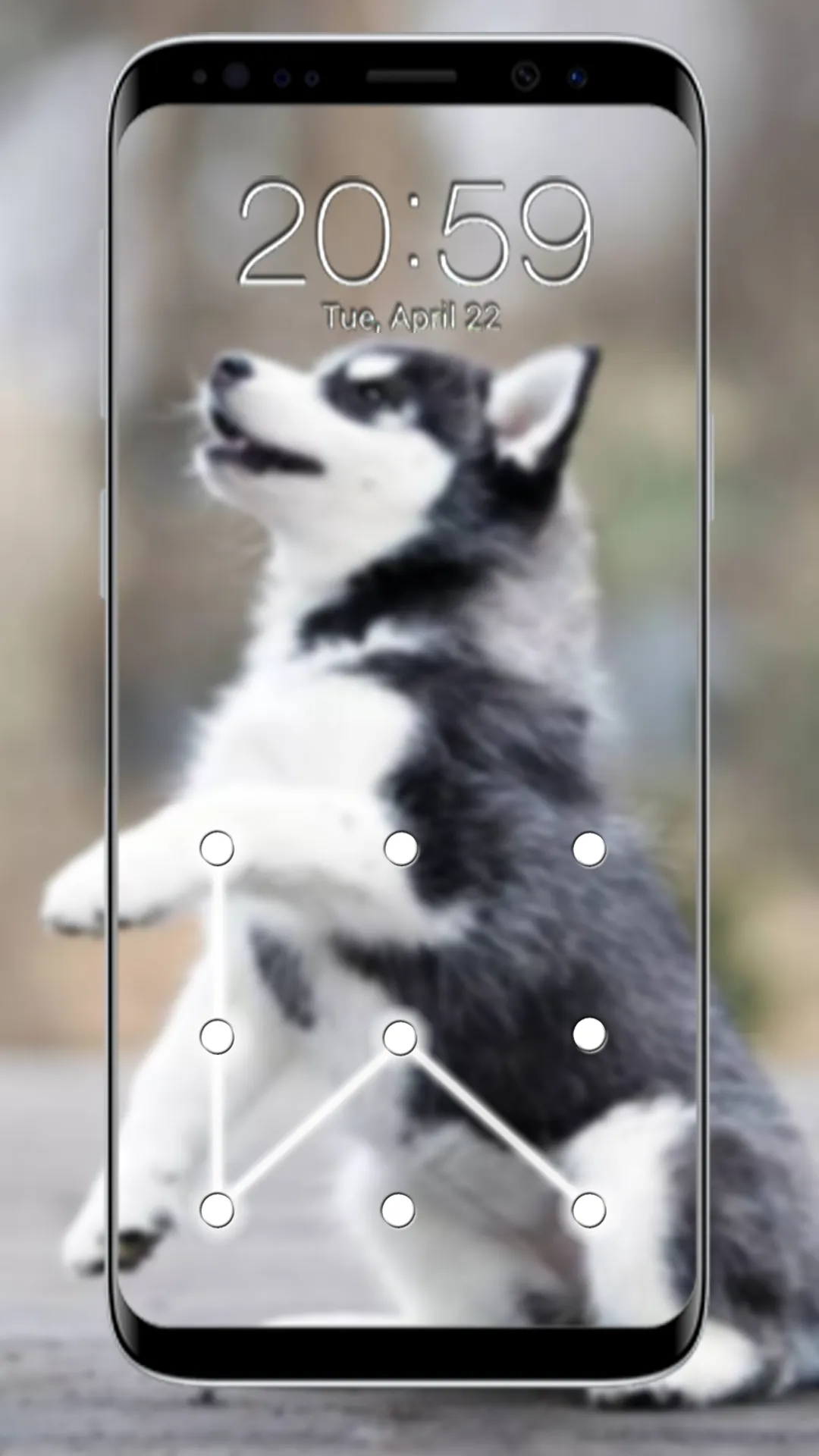 Puppy Dog Lock Screen | Indus Appstore | Screenshot