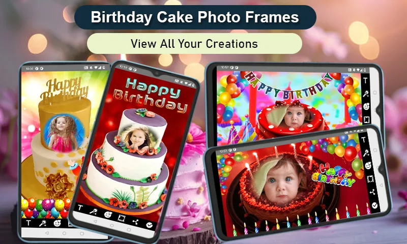 Birthday Cake Photo Editor | Indus Appstore | Screenshot