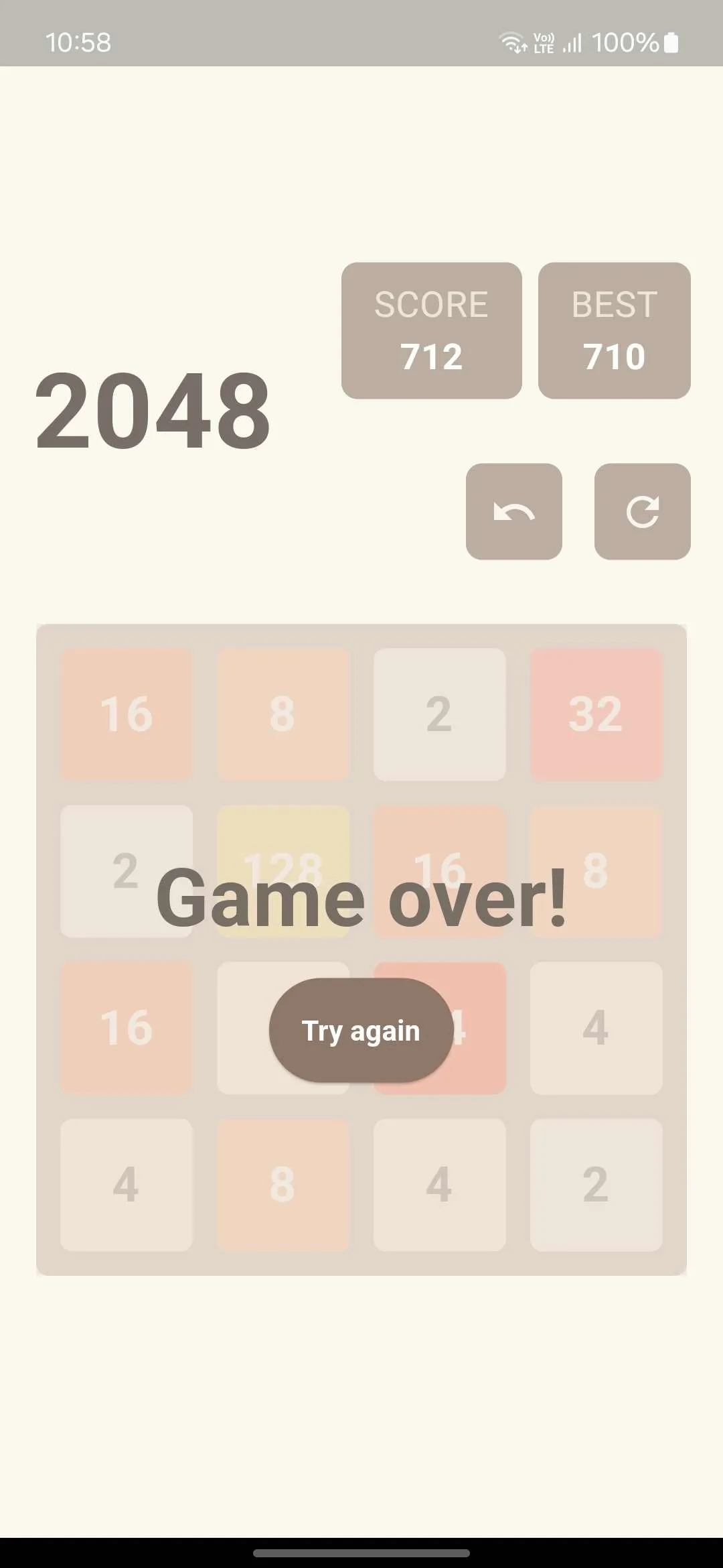 2048 Fusion Challenge | Indus Appstore | Screenshot