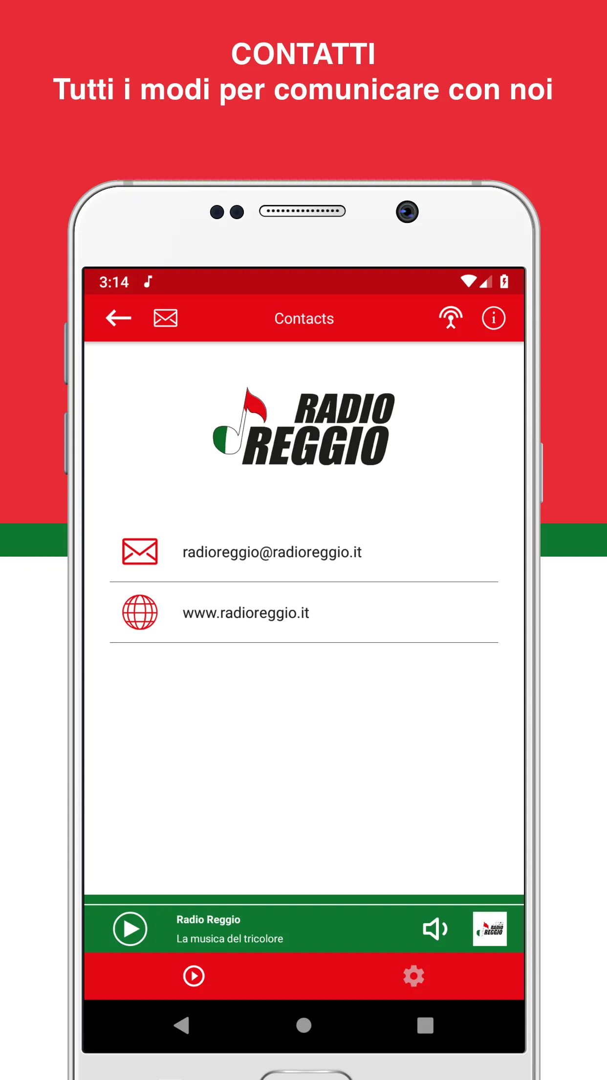 Radio Reggio | Indus Appstore | Screenshot