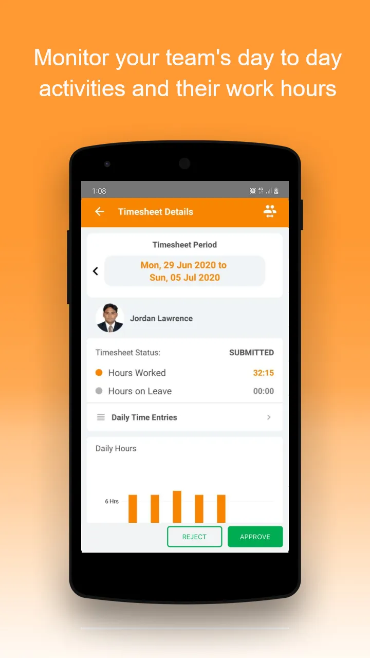 OrangeHRM Advanced | Indus Appstore | Screenshot