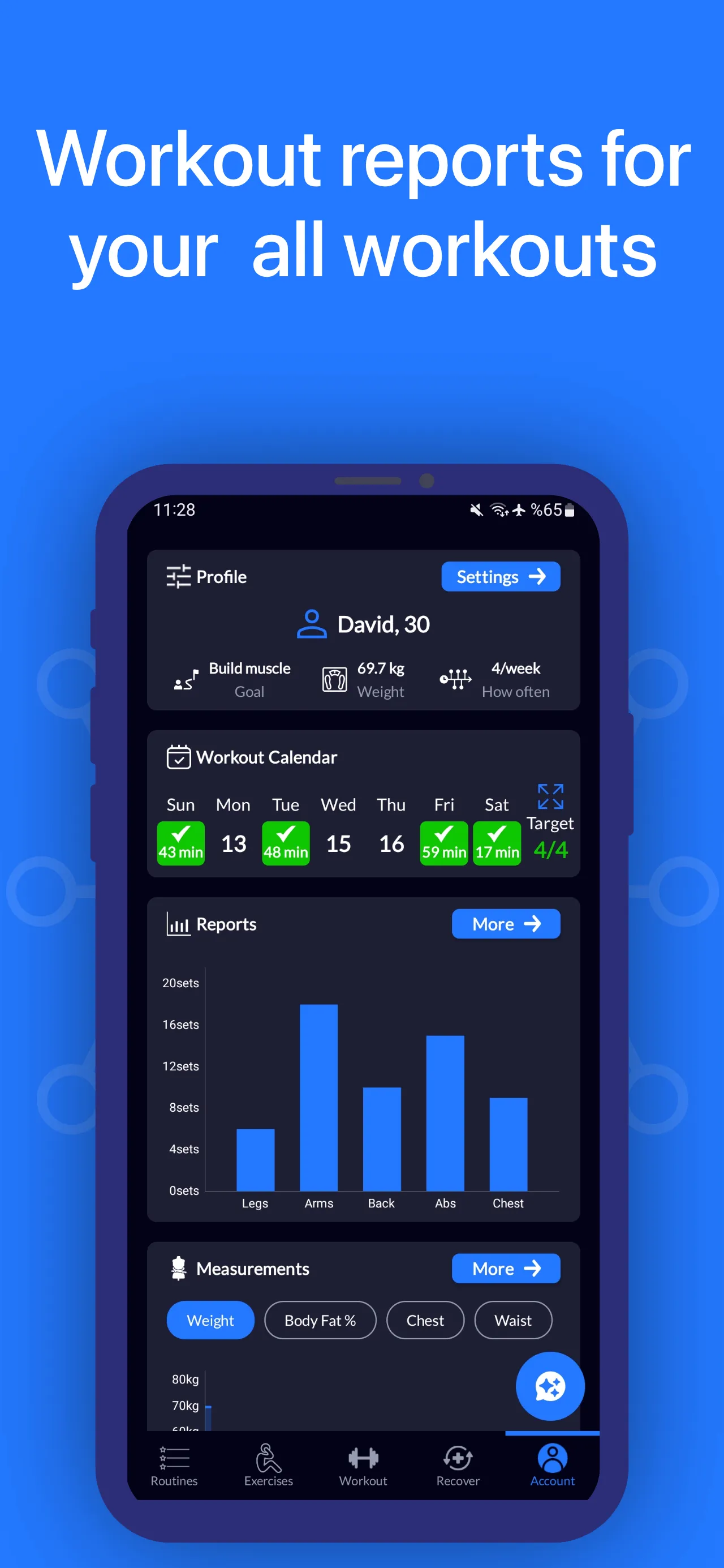 Workout Planner Gym Log・Fit AI | Indus Appstore | Screenshot
