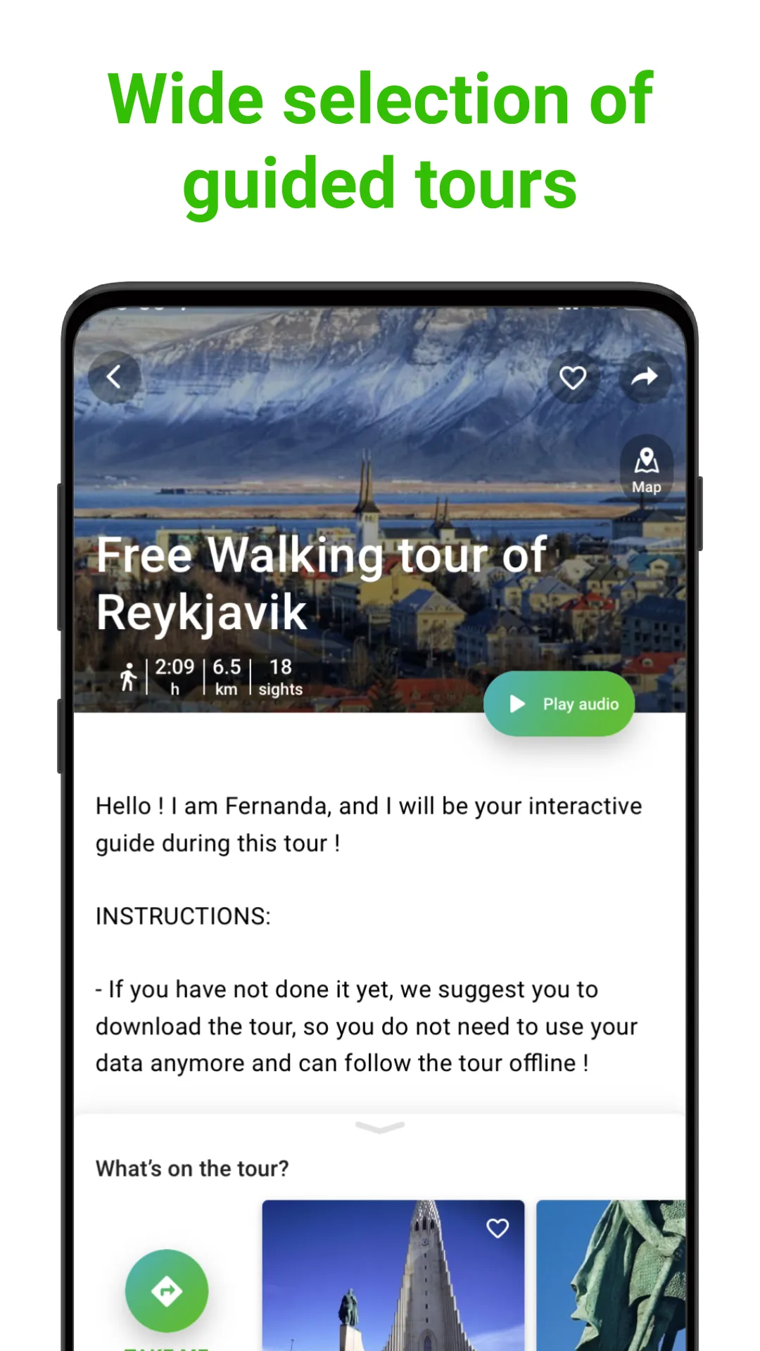 Reykjavik SmartGuide | Indus Appstore | Screenshot