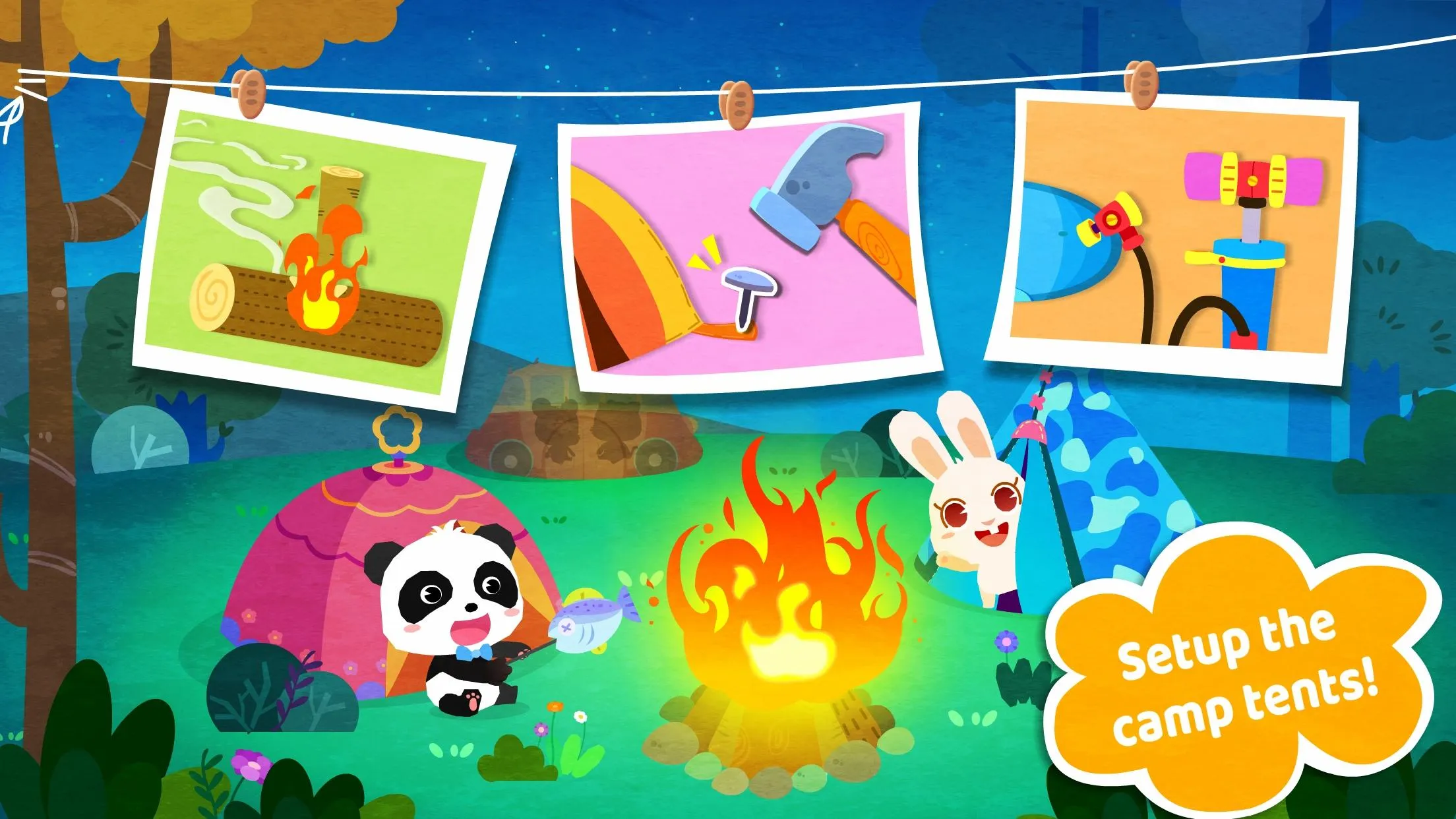 Little Panda’s Camping Trip | Indus Appstore | Screenshot