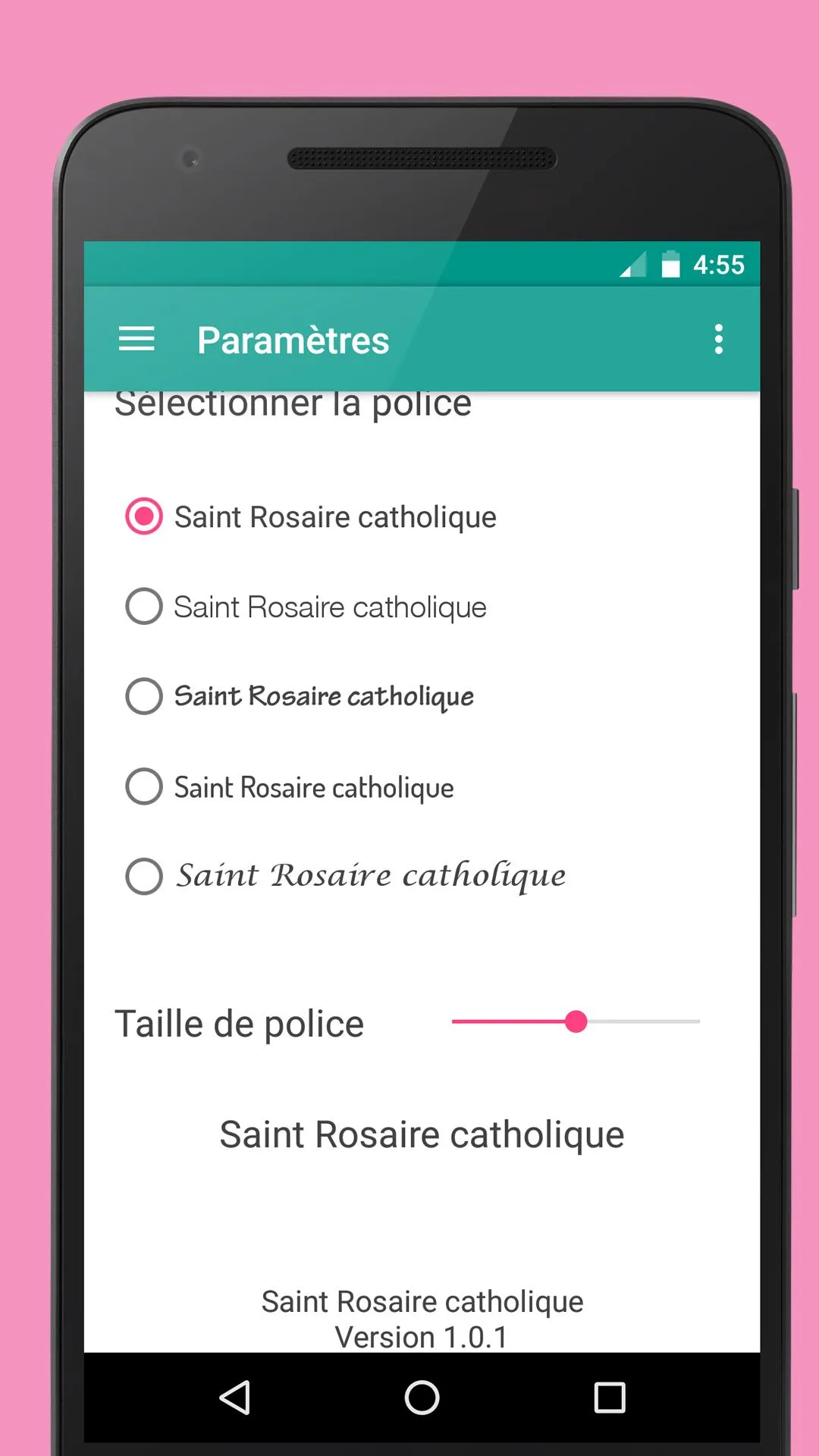 Saint Rosaire catholique | Indus Appstore | Screenshot