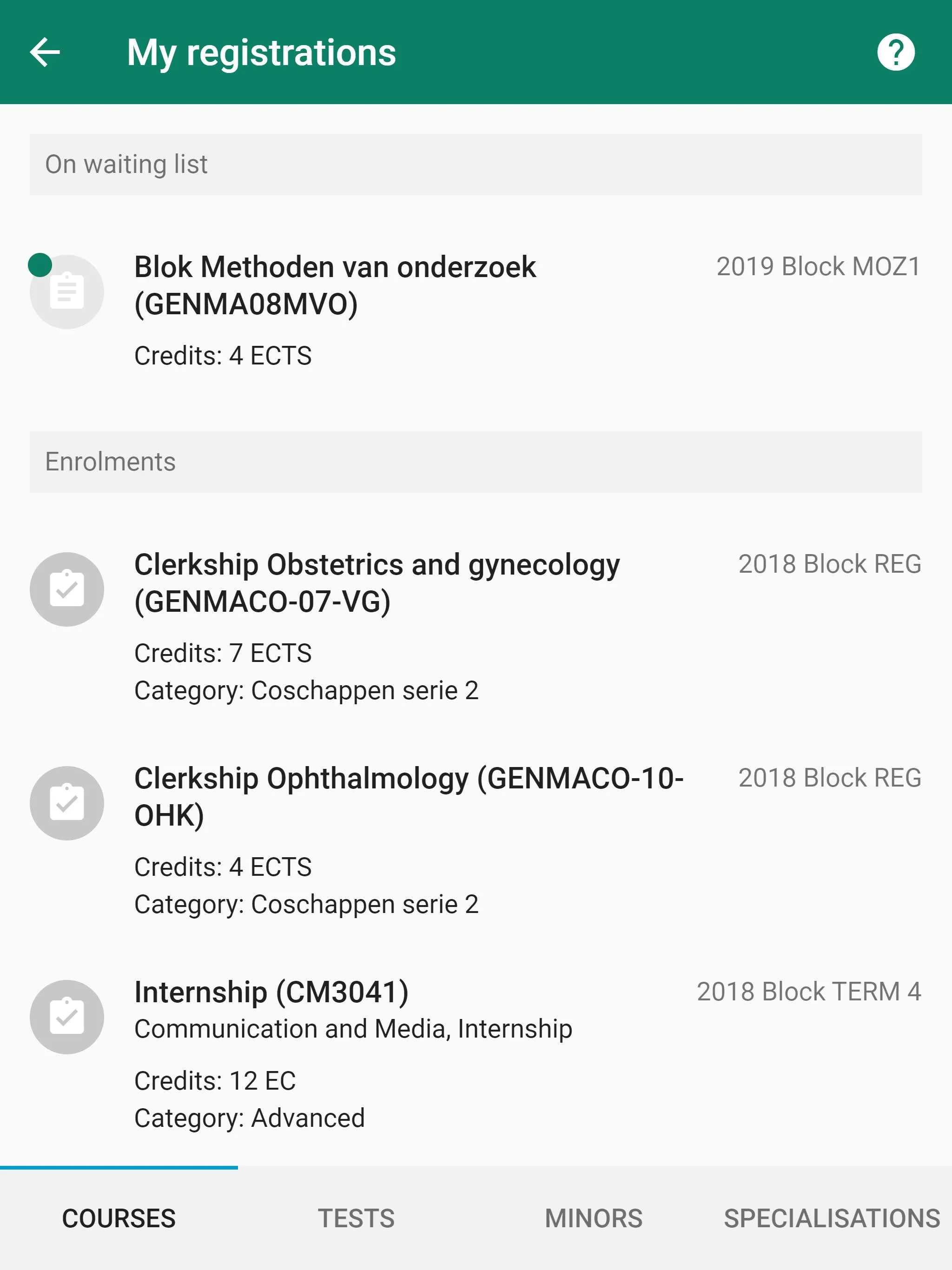 OSIRIS Erasmus University | Indus Appstore | Screenshot