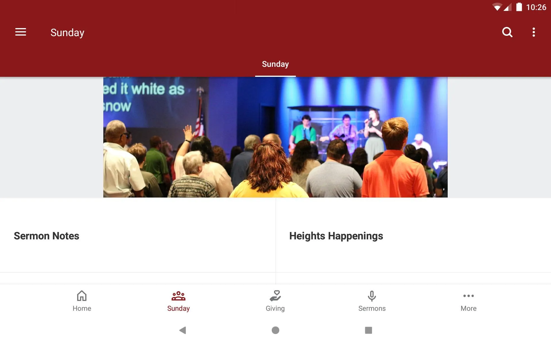 Heights Church SC | Indus Appstore | Screenshot